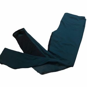 VSX Victoria Sport Green Black Legging Tights TALL